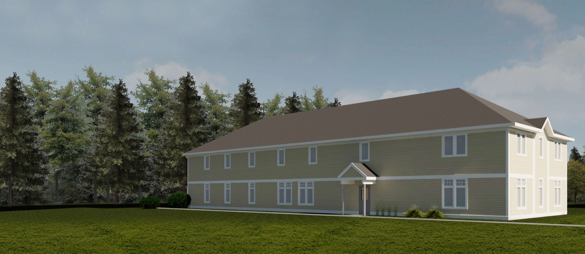 CVNA Rendering of Building back